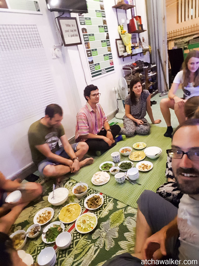 Family Dinner @Freedom Hostel - Hue